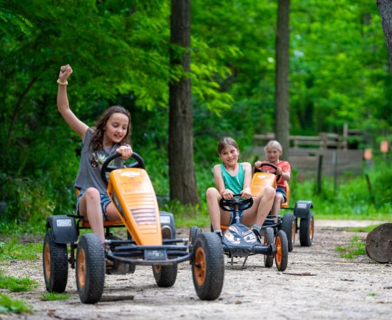 karts à pédales parc de loisirs